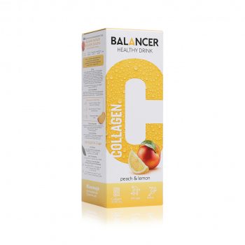 Напиток Balancer Collagen со вкусом «Персик — лимон», 10 стиков — фото 3
